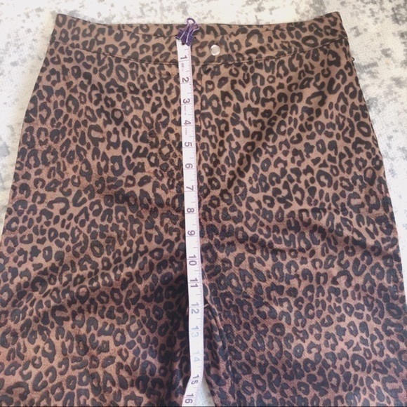 Leopard high waisted skinny jeans - Picture 4 of 6